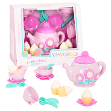 Set de té musical rosa