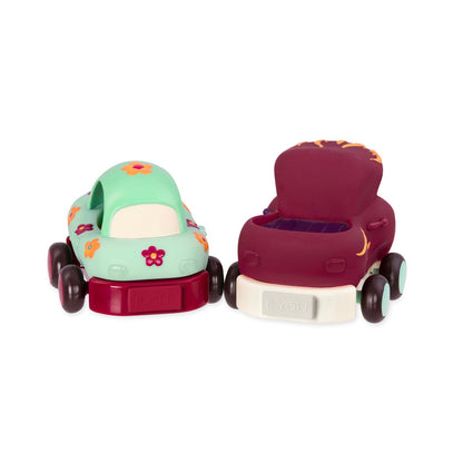 Set de 04 autos suaves a fricción