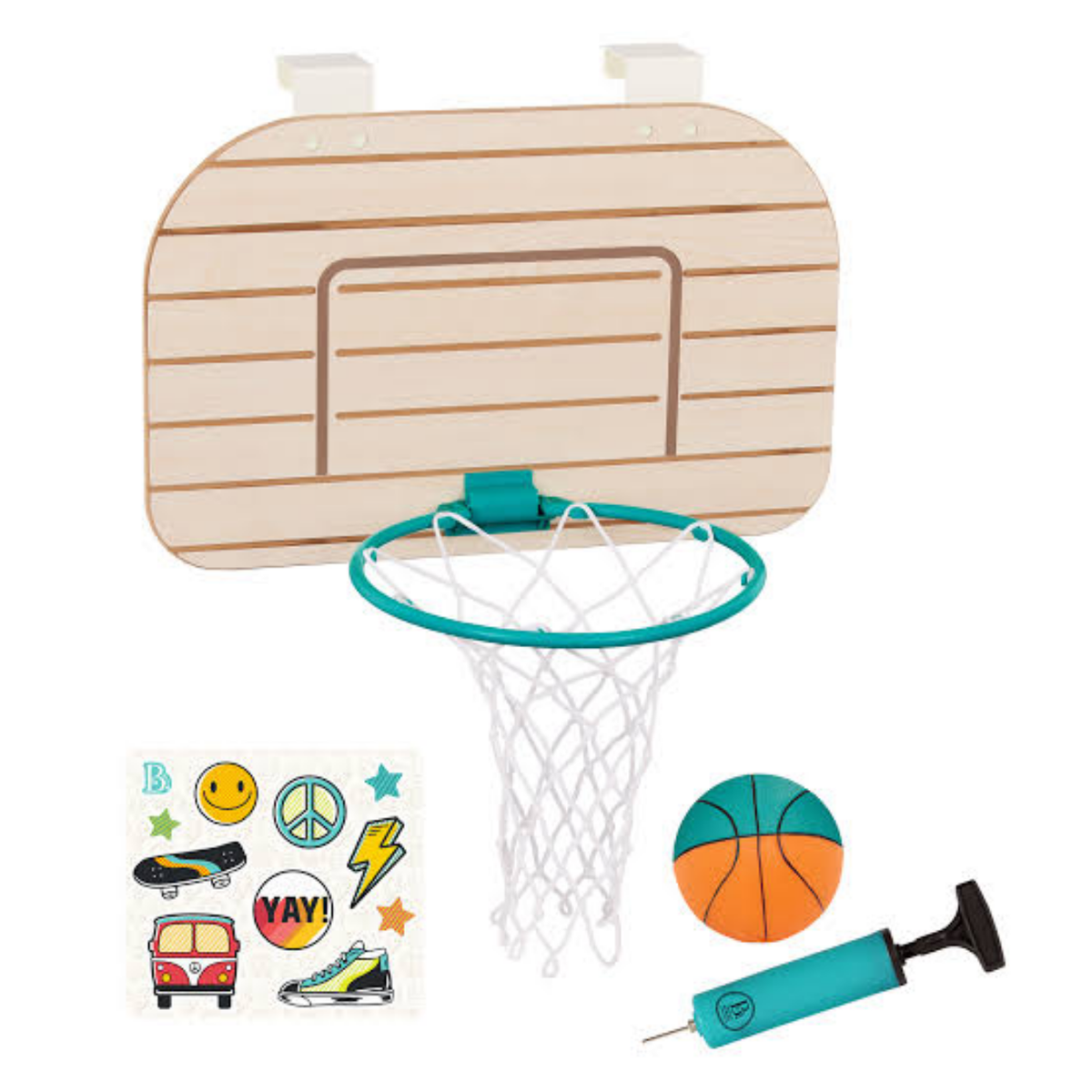 Aro de básquet infantil para puerta