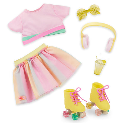Outfit deluxe de verano con patines