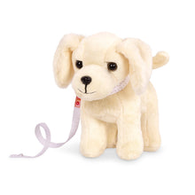 Perrito de peluche golden retriever