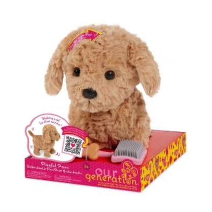 Perrito interactivo goldendoodle