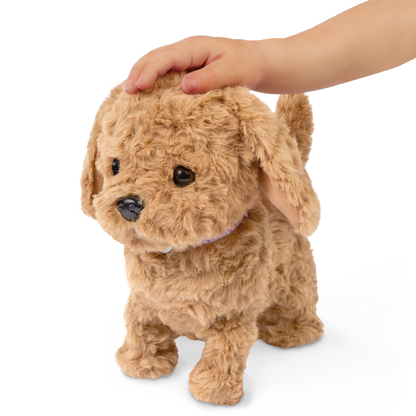 Perrito interactivo goldendoodle
