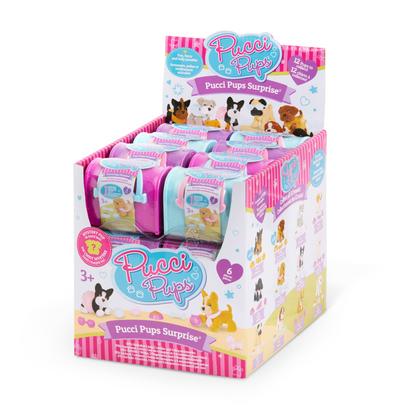 Mini Pucci Pup de plástico coleccionable - unidad sorpresa