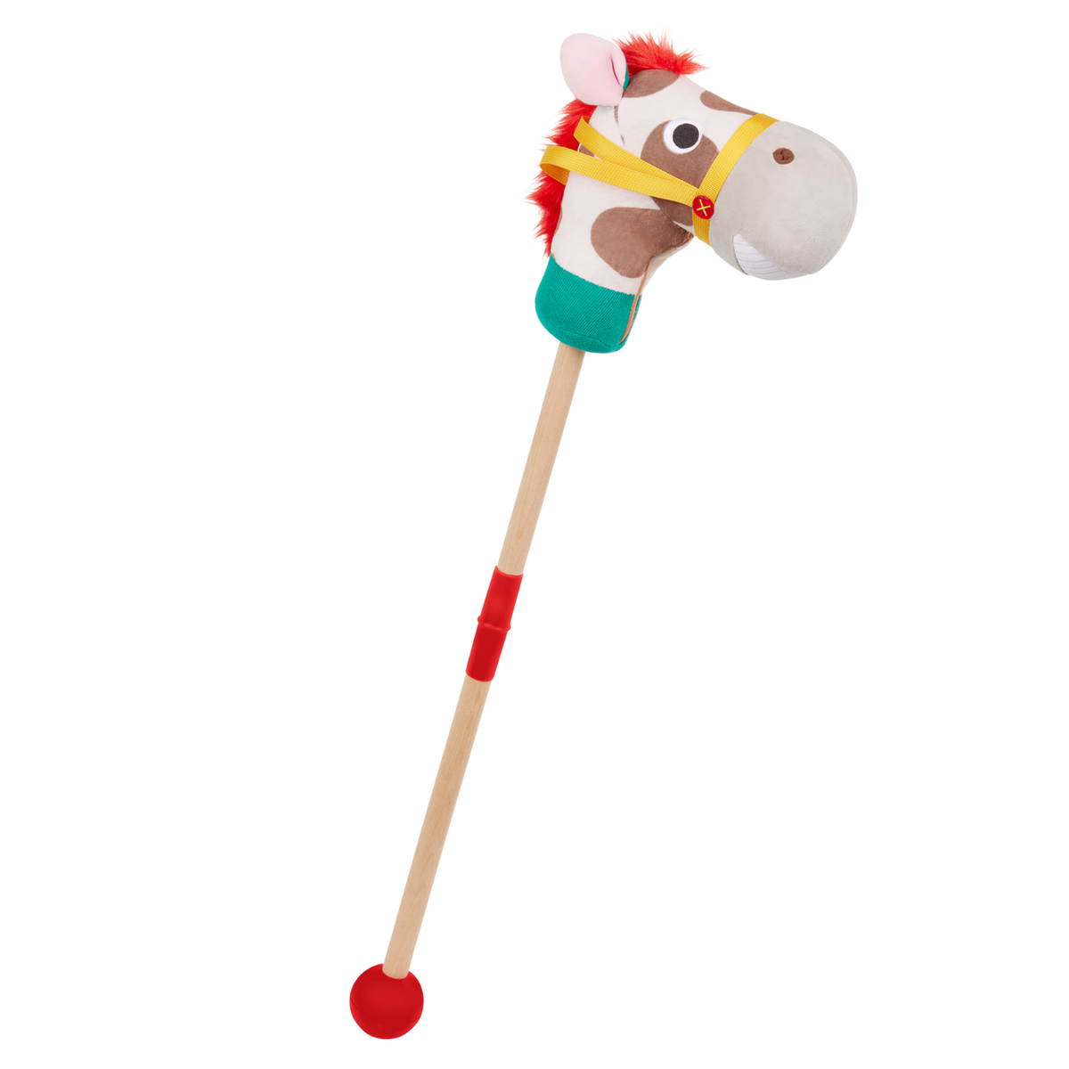 Caballo de palo con cabeza suave Hobby Horse