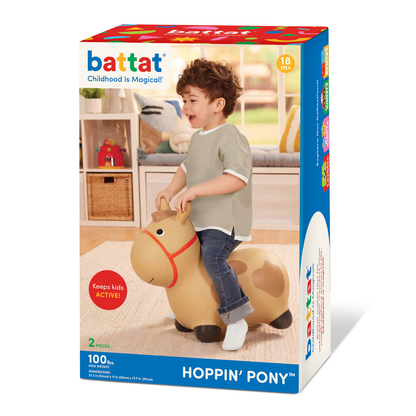 Saltarín inflable caballo