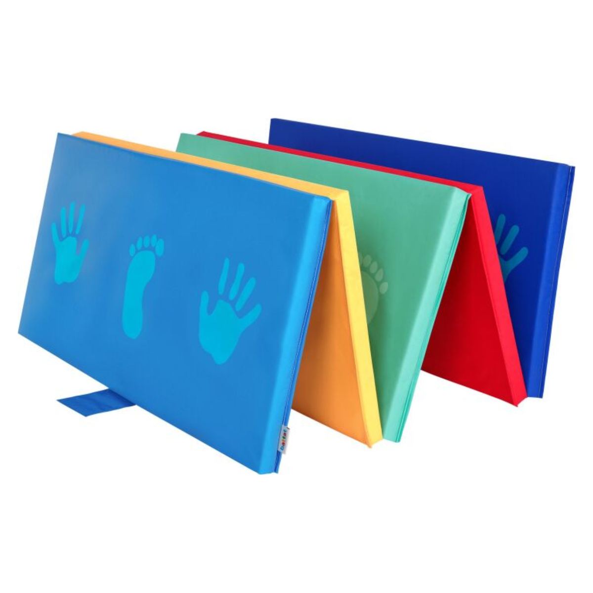 Colchoneta plegable de colores para gimnasia y motricidad