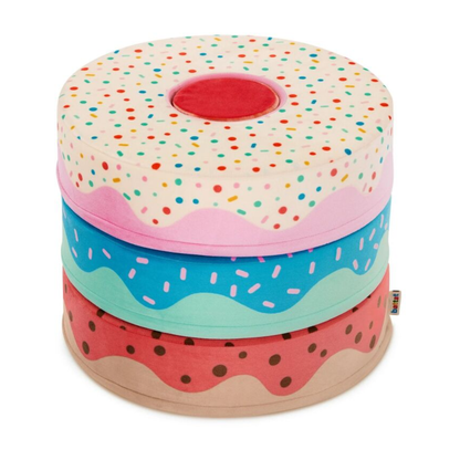 Juego de psicomotricidad de espuma modelo donuts apilables