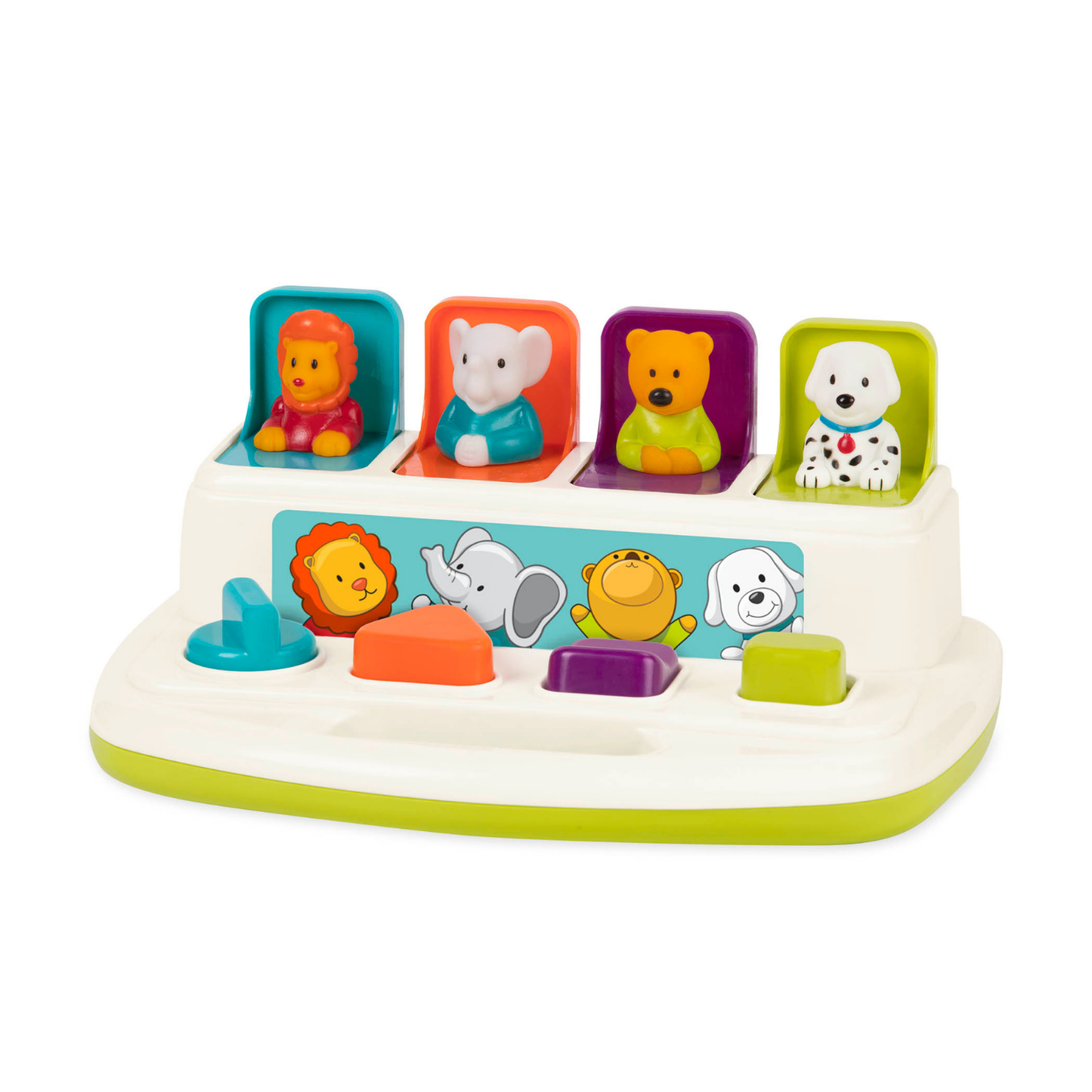 Pop up pals descubre animales nuevo Battat