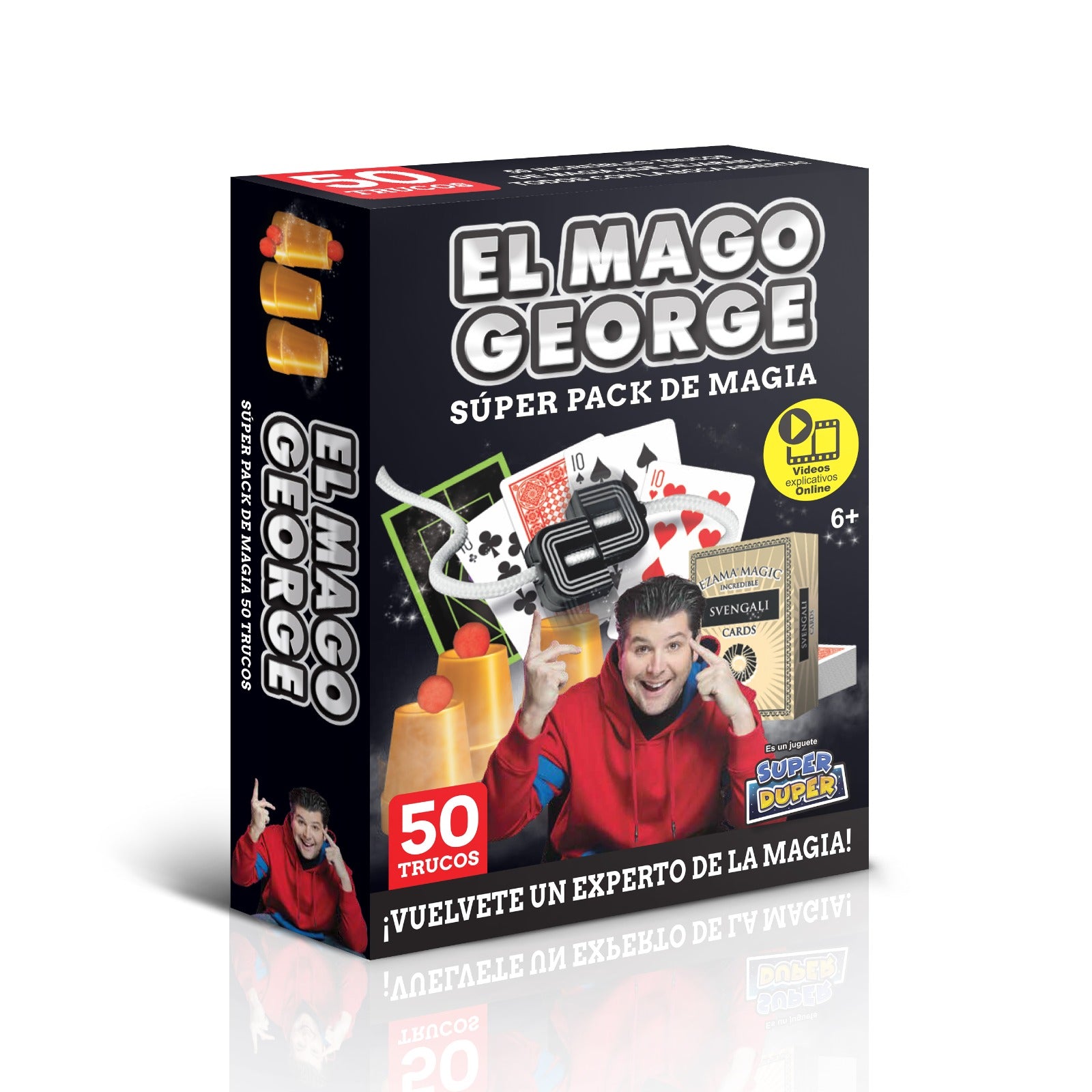 Pack de magia El Mago George - 50 trucos