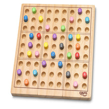 Sudoku de madera en caja de metal Travel Size