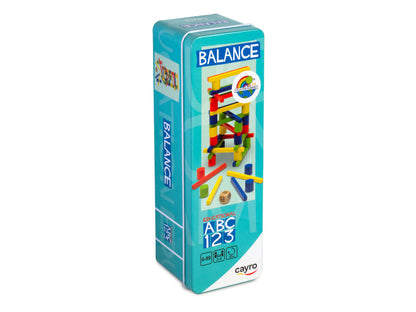 Balance equilibrio de madera en caja de metal Travel Size de Cayro