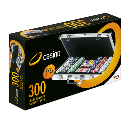 Maletín de póker 300 fichas