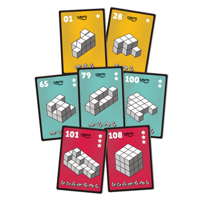 Cubo Click Clack magnético 108 retos