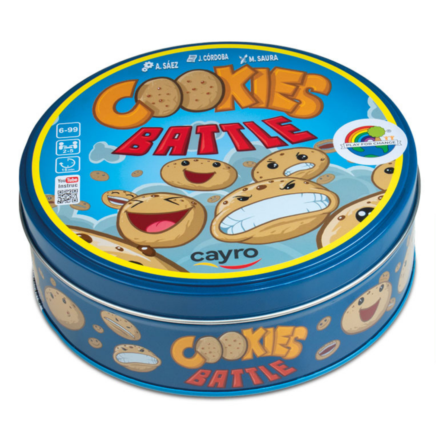 Juego Cookies Battle en lata