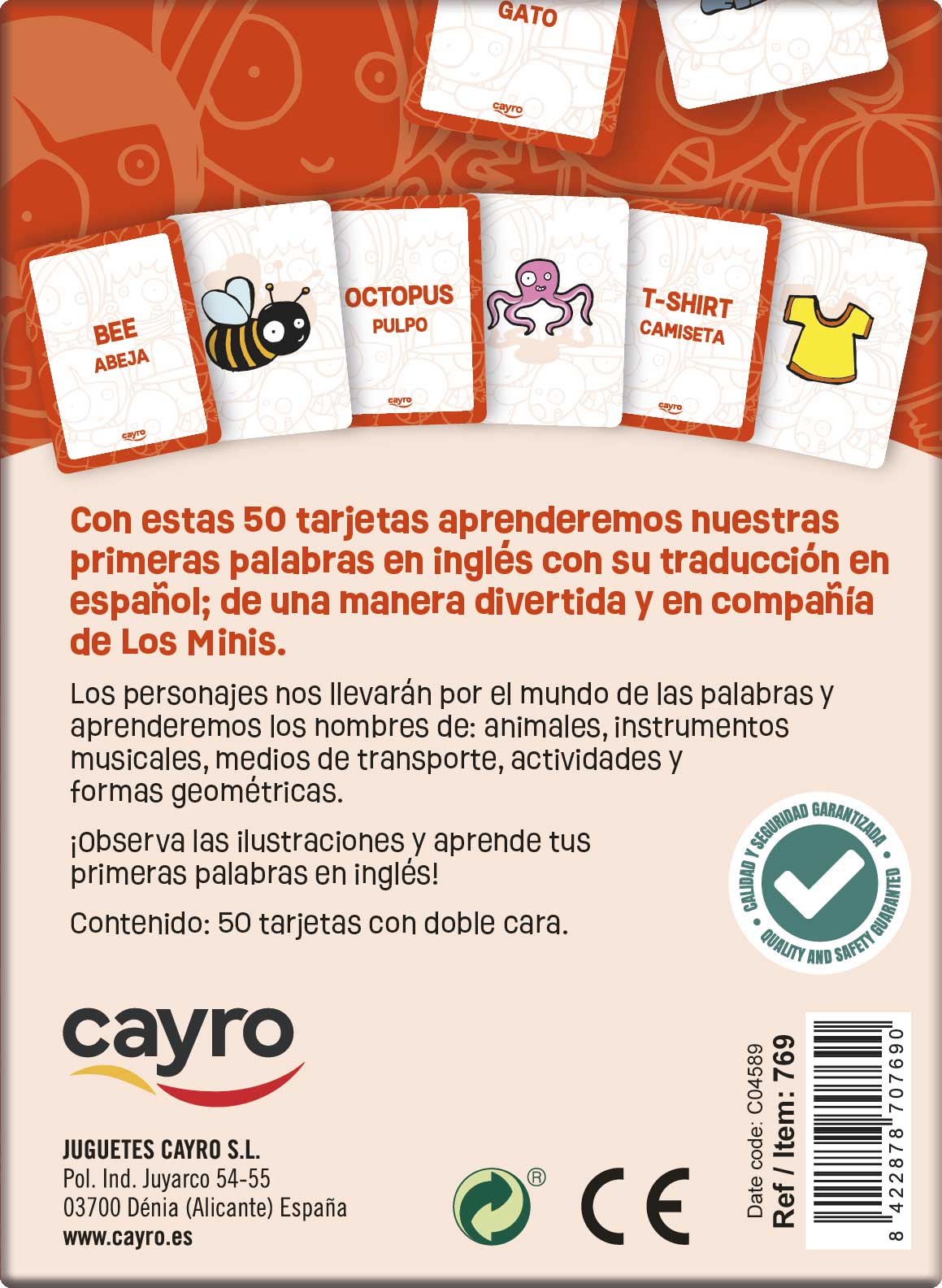 Flashcards Aprende inglés