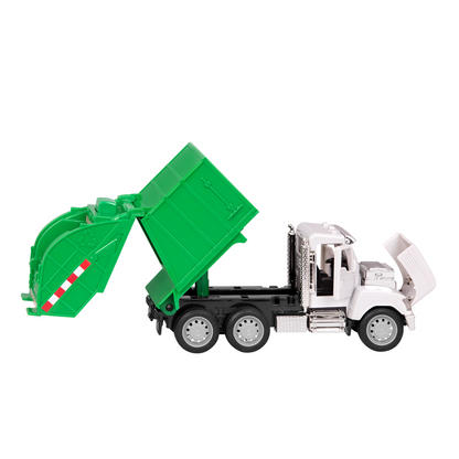 Camión reciclador verde pequeño modelo nuevo