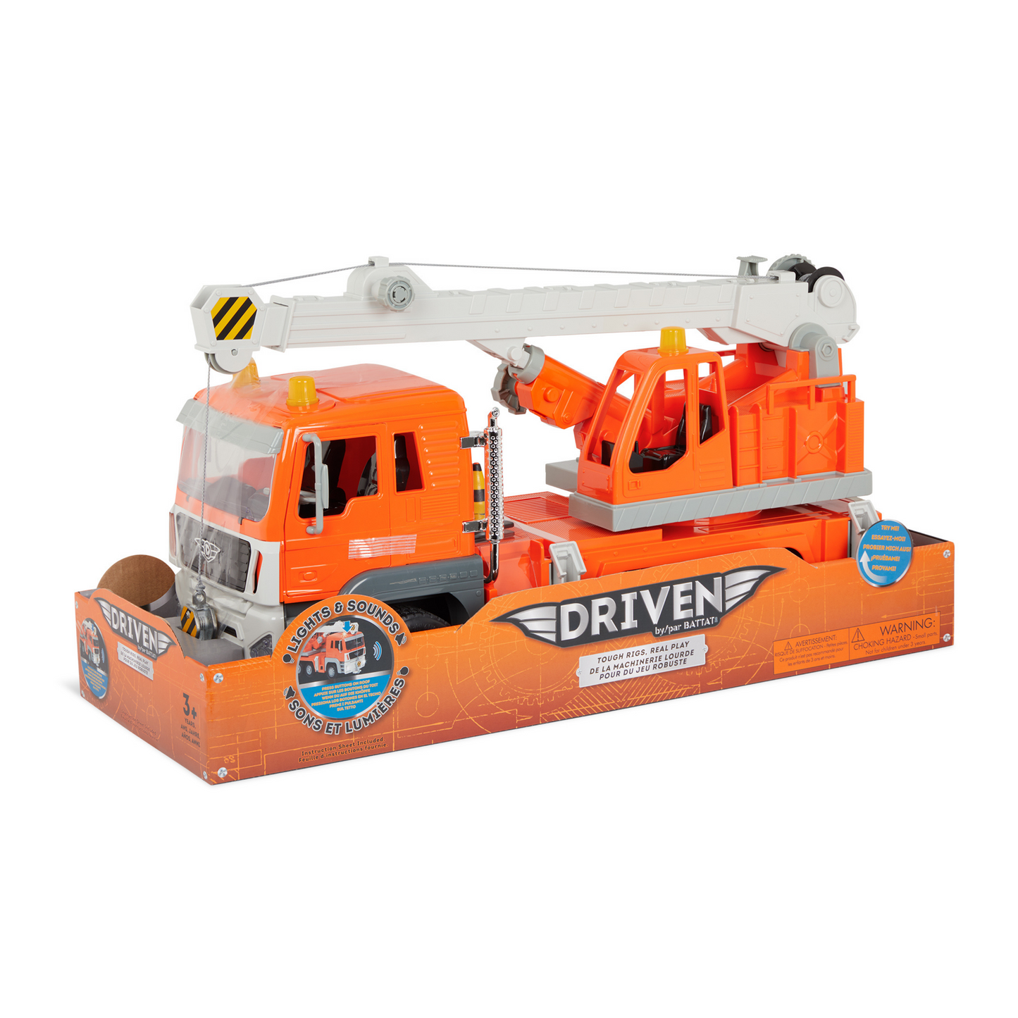 Grúa naranja grande nueva