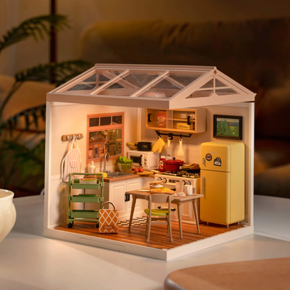 Rolife Super Creator - Kit para armar cocina en miniatura