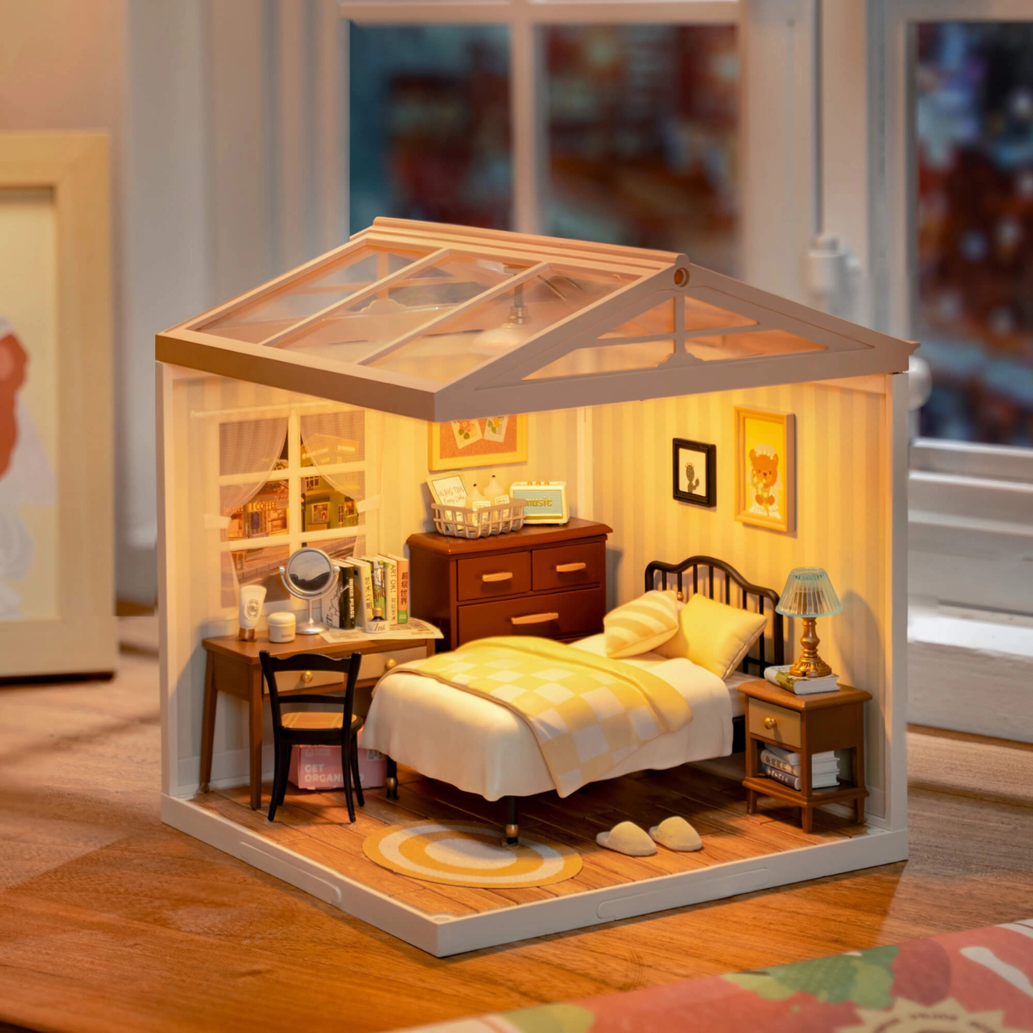 Rolife Super Creator - Kit para armar dormitorio dulces sueños en miniatura