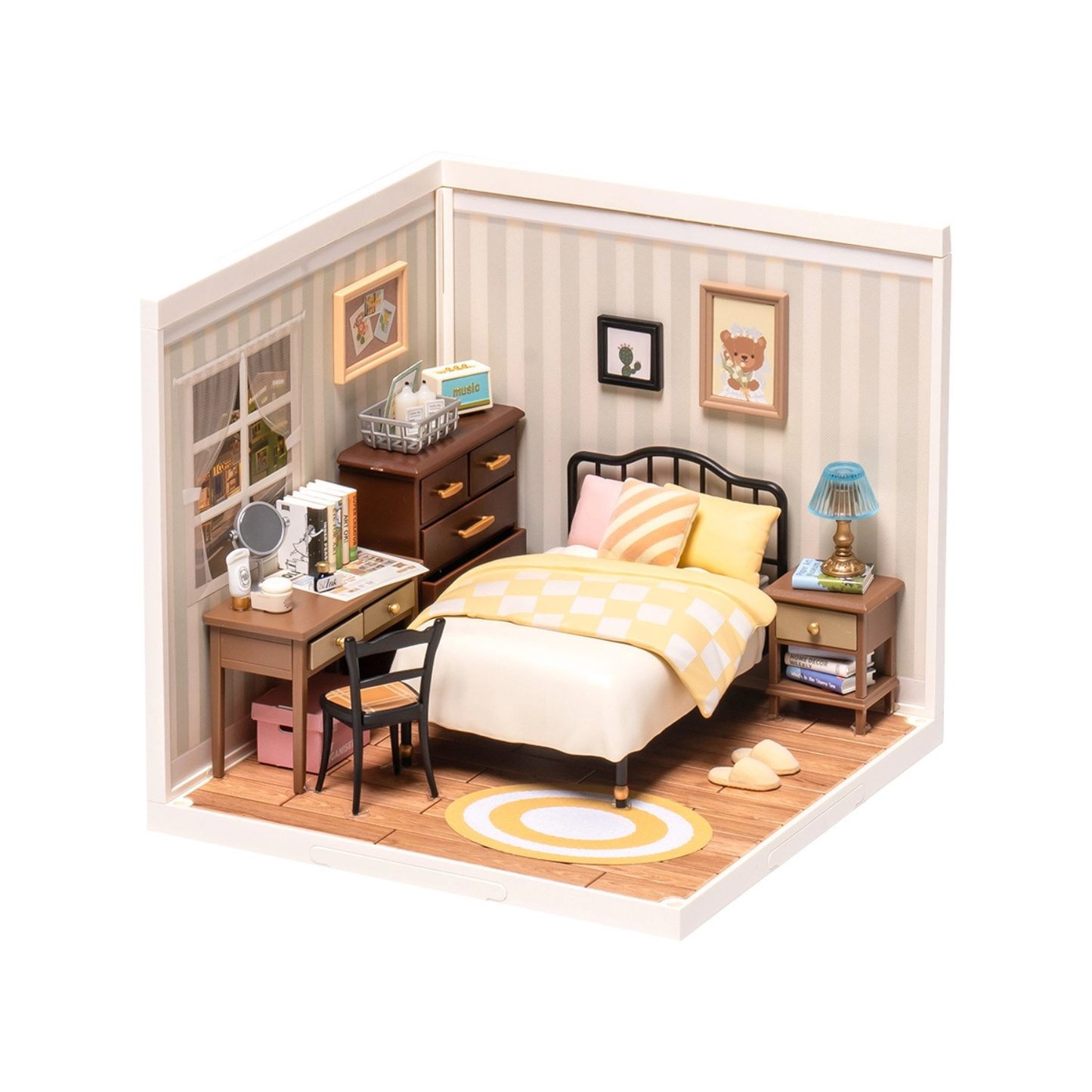 Rolife Super Creator - Kit para armar dormitorio dulces sueños en miniatura
