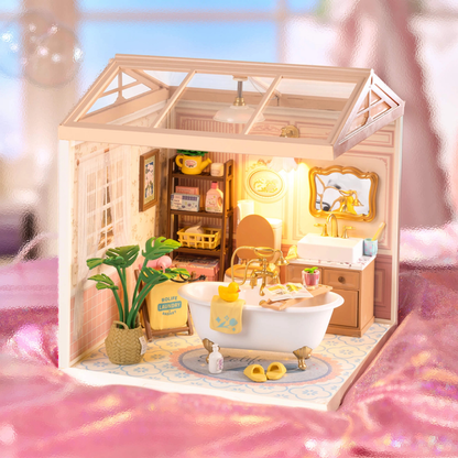 Rolife Super Creator - Kit para armar baño en miniatura