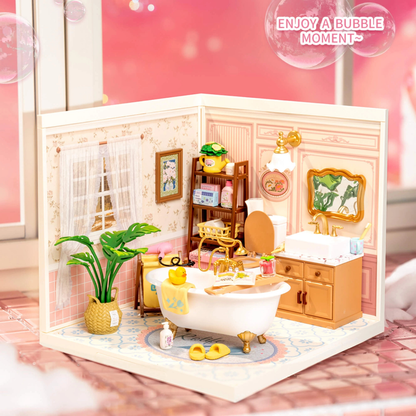 Rolife Super Creator - Kit para armar baño en miniatura