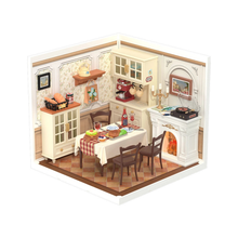 Rolife Super Creator - Kit para armar comedor cálido en miniatura