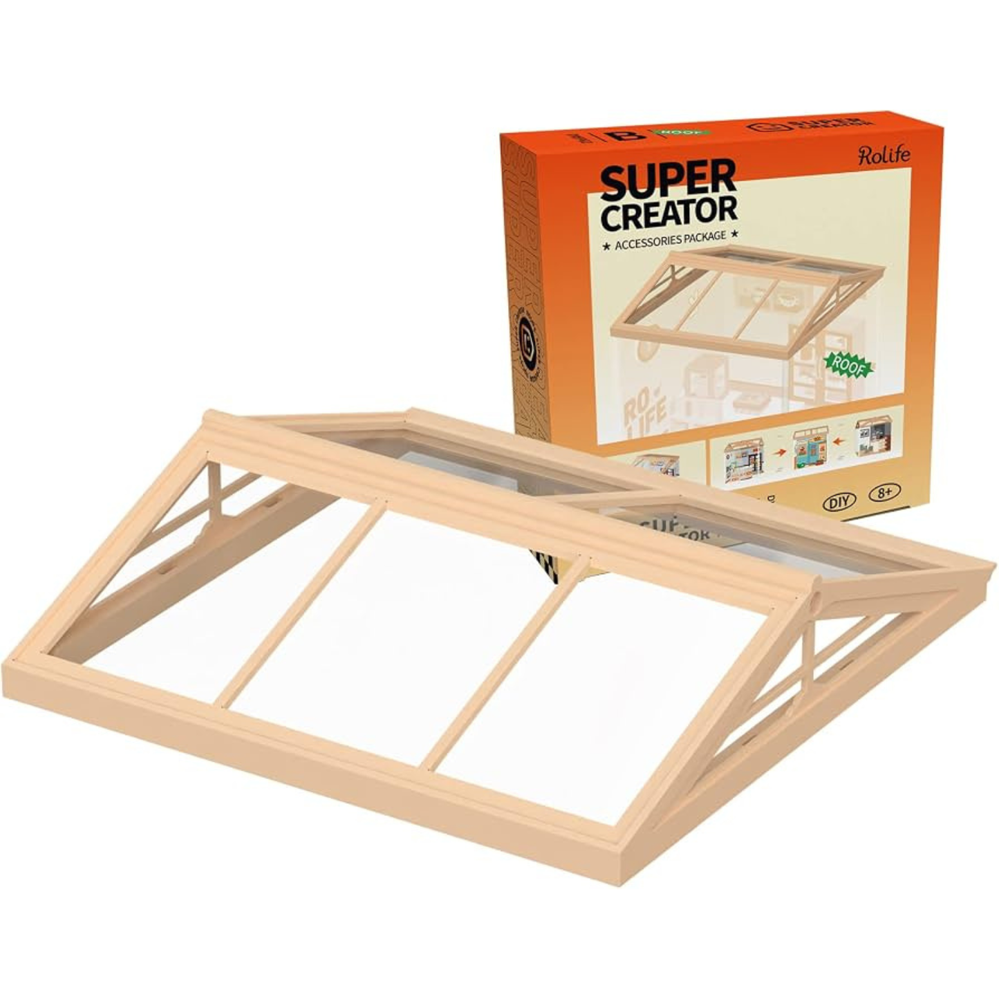 Rolife Super Creator - Techo D para miniaturas
