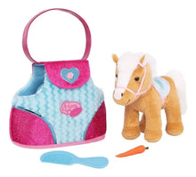 Pucci Pups pony marrón con cartera nuevo