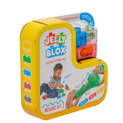 Jelly Blox Newbie set de bloques sensoriales suaves 11 piezas