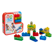 Jelly Blox Creative Kit set de bloques sensoriales suaves 20 piezas