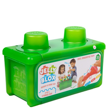 Jelly Blox Storage Case set de bloques sensoriales suaves 30 piezas con caja portátil