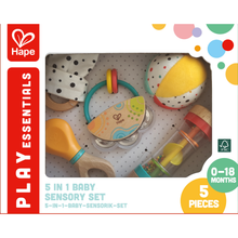 Set de juguetes multisensorial para bebés 5 en 1
