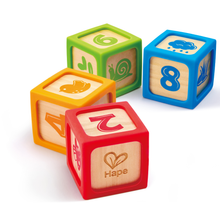 Set de bloques de silicona y madera 04 piezas Play Essentials