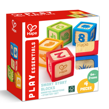 Set de bloques de silicona y madera 04 piezas Play Essentials