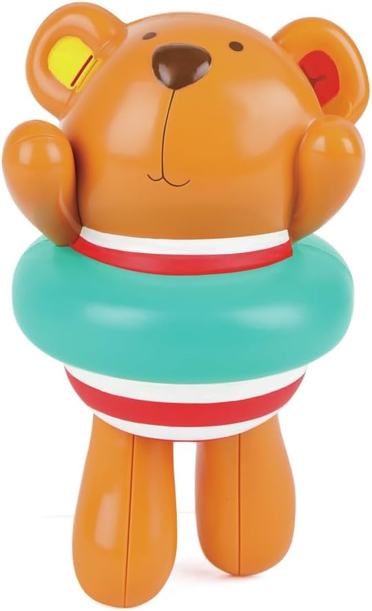 Osito nadador a cuerda para el baño