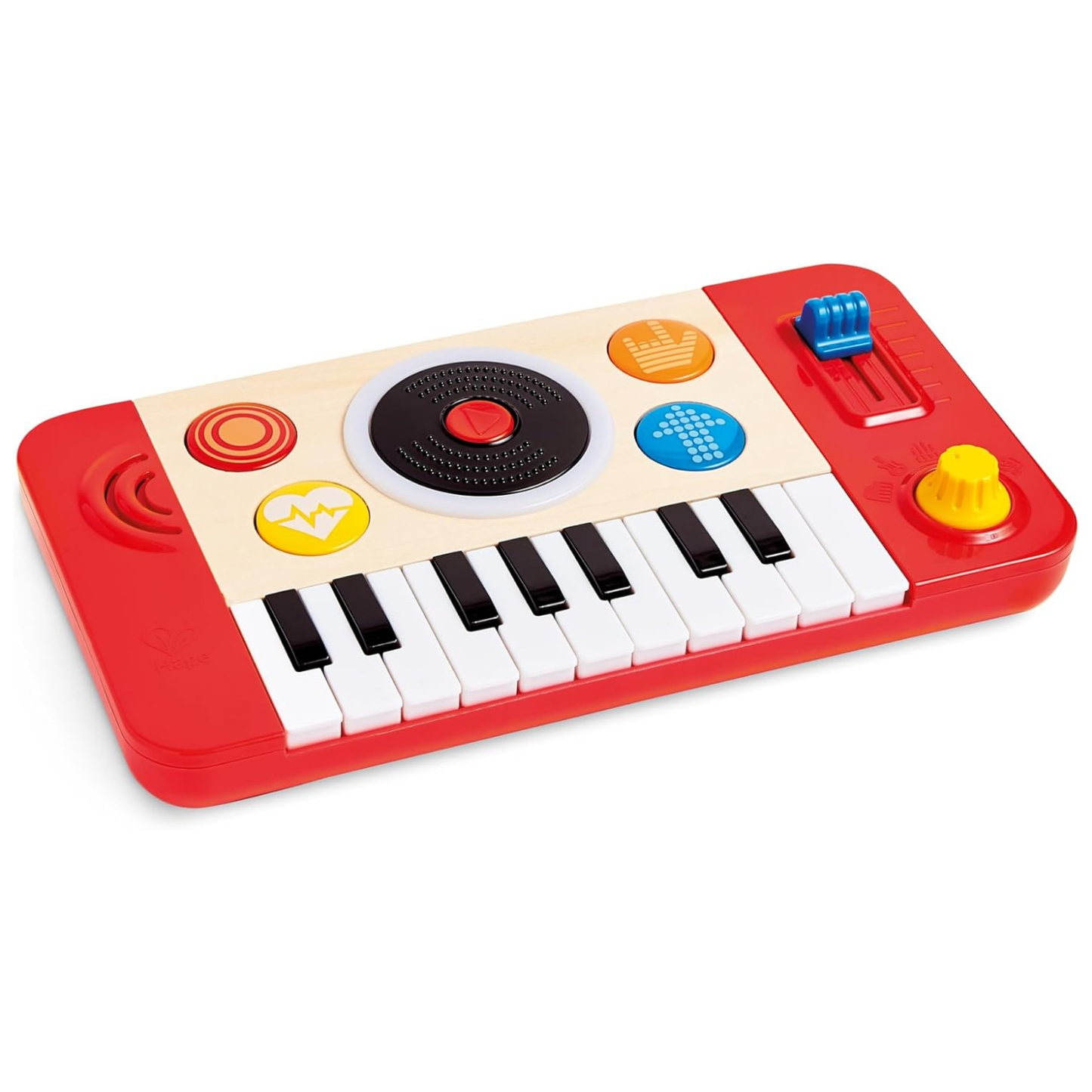 Consola de DJ de madera interactiva