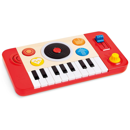 Consola de DJ de madera interactiva