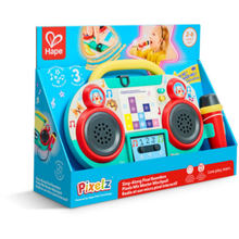 Radio con micrófono interactivo Pixelz Play Essentials