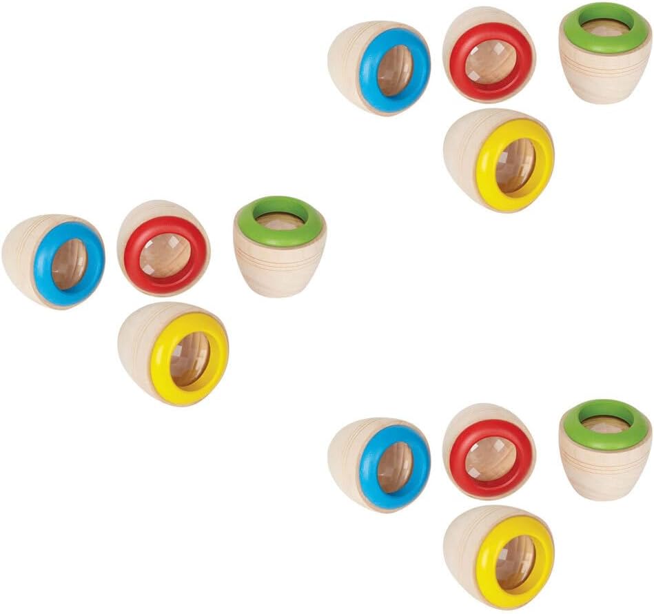 Ojo espía de madera - color aleatorio