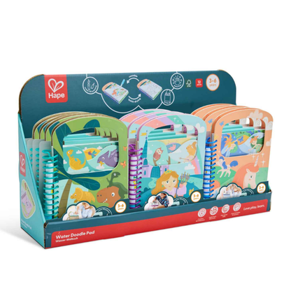 Libro para pintar con agua dinosaurio/princesa/unicornio - unidad con modelo aleatorio