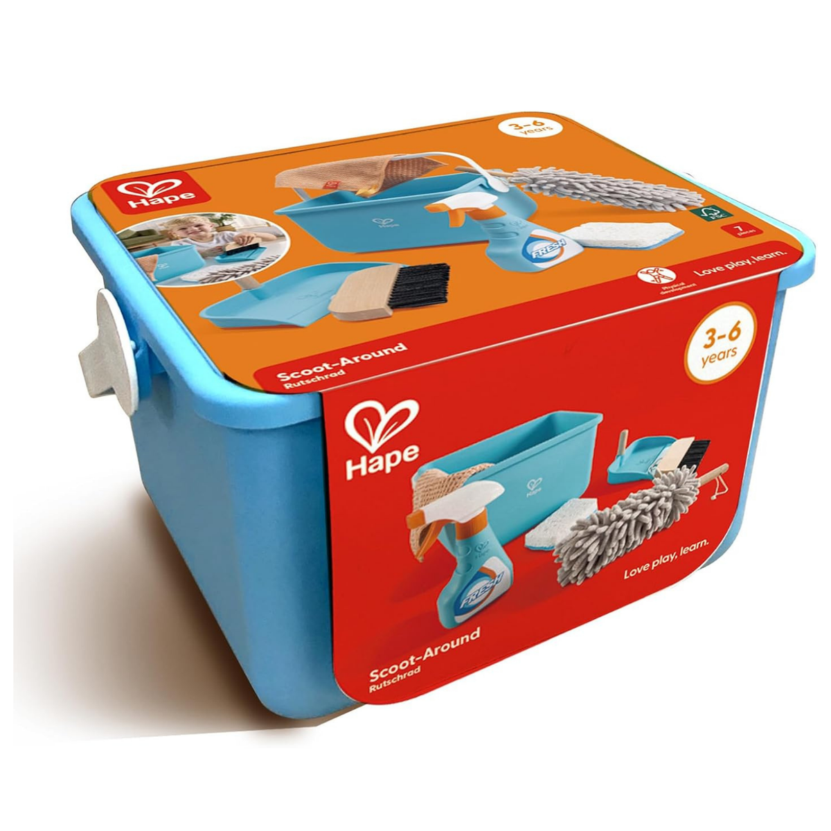 Cubeta de limpieza de Hape