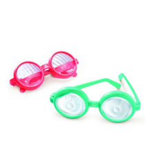 Lentes de plástico para bromas - modelo y color aleatorio