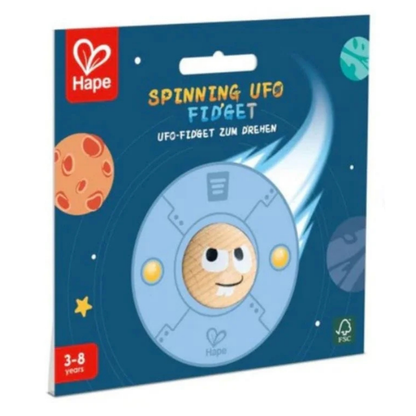 Fidget sensorial modelo platillo volador - modelo aleatorio
