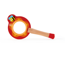 Lupa de madera modelo abeja