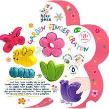 Set de crayones modelo jardín 06 unidades