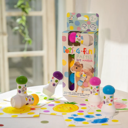 Set de plumones DOT 05 colores pastel nuevo