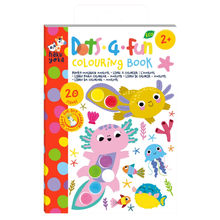 Libro para colorear por puntos modelo axolote 20 páginas