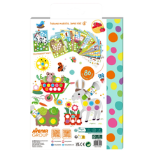 Libro para colorear por puntos modelo granja 20 páginas